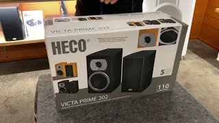 Unboxing Heco Victa Prime 202