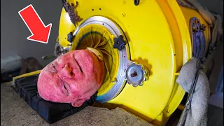 He's Been Locked In This Machine For 70 Years  Grab a tissue and prepare to be shocked