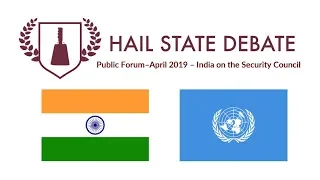 Public Forum - April 2019 - India on the Security Council