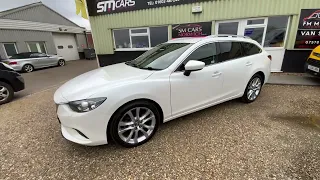 MAZDA 6 WHITE 15 REG