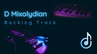 D Mixolydian - Backing track for guitar