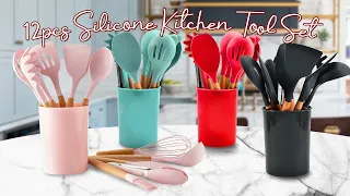 12PCS SILICONE KITCHEN UTENSILS SET