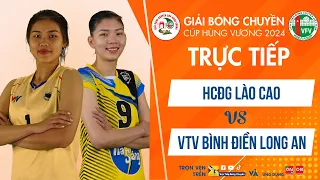 🔴FULL HD | HCĐG LÀO CAI vs VTV BÌNH ĐIỀN LONG AN | Giải bóng chuyền Cúp Hùng Vương 2024