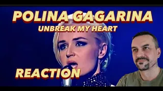 POLINA GAGARINA UNBREAK MY HEART Как же она прекрасна! Полина Гагарина REACTION