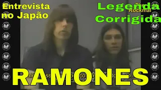 Johnny e CJ Ramone entrevista no Japão + Have You Ever Seen the Rain (legenda corrigida)