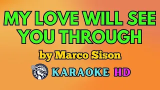 My Love Will See You Through KARAOKE by Marco Sison 4K HD @samsonites