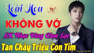 Loài Hoa Không Vỡ, Hai Vì Sao Lạc, Dấu Chân Kỷ Niệm ➤ LK Nhạc Vàng Chọn Lọc Càng Nghe Càng Nghiện