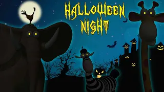 Gazoon | Halloween Night Of The Jungle🎃👻 | Jungle Book Diaries | Funny Animal Cartoon For Kids