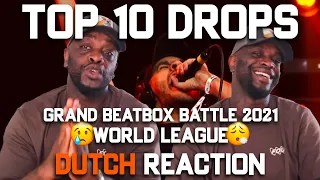 TOP 10 DROPS 😱 Solo Loopstation | GRAND BEATBOX BATTLE 2021: WORLD LEAGUE