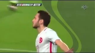 Hakan Calhanoglu Free-Kick Goal Austria 1-2 Turkey