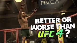 Is this EA's *BEST* MMA game? Better than UFC 4?! - EA Sports MMA!