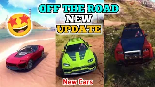 Off The Road New Update Preview | New Cars | September Update 2023
