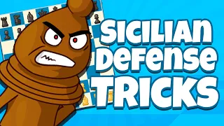 The Most Common Tricks In The Sicilian Defense | ChessKid