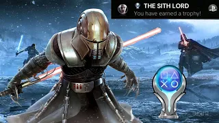 BECOMING VADERS APPRENTICE FOR THE FORCE UNLEASHED PLATINUM
