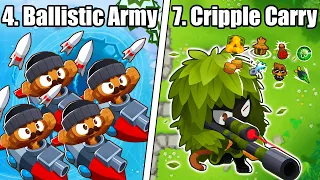 Best BTD6 Strats BUT They Get Increasingly More Bizarre