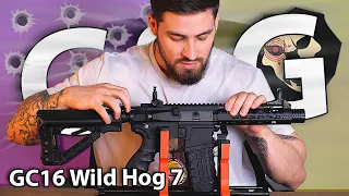 Страйкбольный автомат G&G GC16 Wild Hog 7 (KeyMod, Colt M4A1) видео обзор