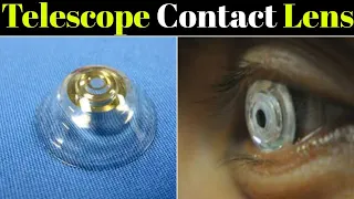 Telescope Contact Lens #shorts