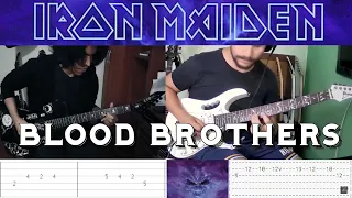 Iron Maiden - Blood Brothers |Guitar cover| |Tab|