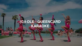 (G)I-DLE (여자) - 'Queencard' KARAOKE with Easy Lyrics