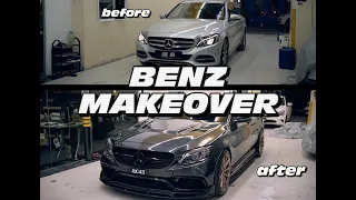 Standard C200 to C63 Black Edition by Car Zone Interior