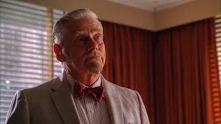 Mad Men | Bert Cooper threatens Don into signing his contract