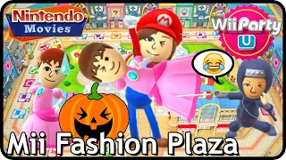 Wii Party U: Strange Mii Fashion Plaza (4 players, Maurits vs Rik vs Myrte vs Thessy)