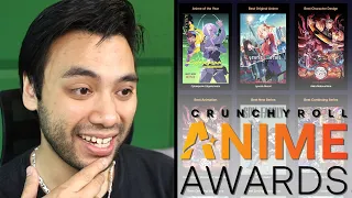 My Reaction to the Anime Awards