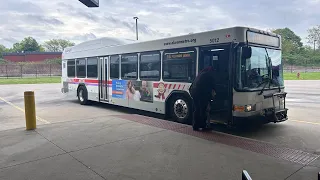 Quick Trip on the METRO Route 16 in a Gillig Advantage HEV