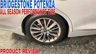 ✅  Bridgestone Potenza RE980AS All-Season Ultra-High Peformance Tire 245:45R18 100 W Extra Load 🔴