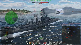 War Thunder; USS Mitscher; Destroyer with crazy rate of fire, 40 rounds/min!; Naval Arcade