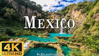 MEXICO 4K ULTRA HD (60fps) - Inspiring  Music With Beautiful Nature Scenes - 4K Relaxation Film