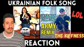 LOL - Ukrainian Folk Song 🇺🇦 ARMY REMIX Reaction