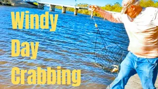 Blue Crabs, Crabbing off a Pier with Hand Traps