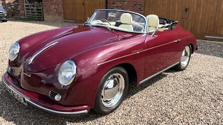 For sale 2017 Porsche Speedster 356 replica.