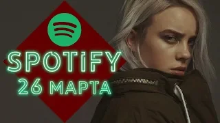 SPOTIFY TOP 50 | САМЫЕ ПРОСЛУШИВАЕМЫЕ ПЕСНИ НЕДЕЛИ ОТ 26 МАРТА 2019