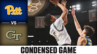 Pitt vs. Georgia Tech Condensed Game | 2023-24 ACC Men’s Basketball