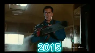 Evolution of ash williams (1981-2015)