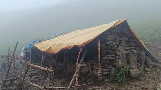 This is Himalayan Life | Nepal | Ep-22 | Shepherd Life in Rainy Season | himalayan Village Life