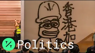 Pepe the Frog Becomes Poster Boy for the Hong Kong Protests