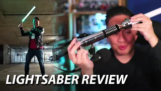 This Luke Skywalker Lightsaber Has Lots of Crazy Features!