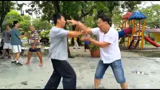 Tai Chi Push Hand 004 / 太极推手004 ( Sim VS Stephen )