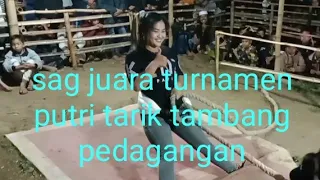 mano hara solo 🆚 tak ngicer pedagangan tarik tambang putri cantik