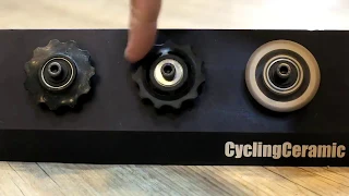 CyclingCeramic Jockey wheels galets de dérailleurs 10,11 et 12 vitesses