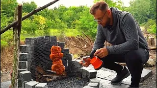 PRIMITIVE TECHONOLOGY: Epic chicken cooking recipe.