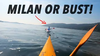 Kayaking through the Italian lakes (How NOT to Travel Europe #3)
