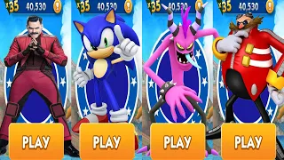 Sonic Dash - Sonic vs Dr Robotnik vs All Bosses Mod Gameplay