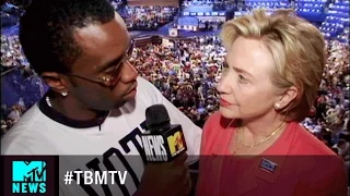 Diddy interviews Hillary Clinton at the 2004 DNC | MTV News