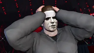 WWE 2K24 Michael Myers Vs The Fiend Bray Wyatt Casket match