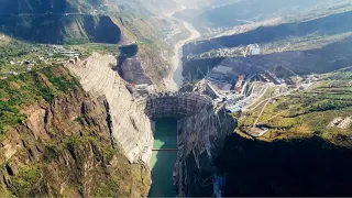 Explore Baihetan Hydropower Station, the world's second largest hydropower station