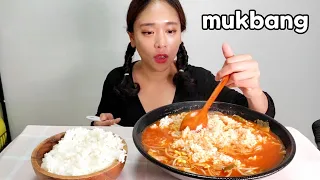 🔥아주매운 실비김치 콩나물국에 냄비밥,마지막엔 김먹방 집밥먹방 Korean Food Spicy Kimchi,Bean sprout Soup Mukbang eating show